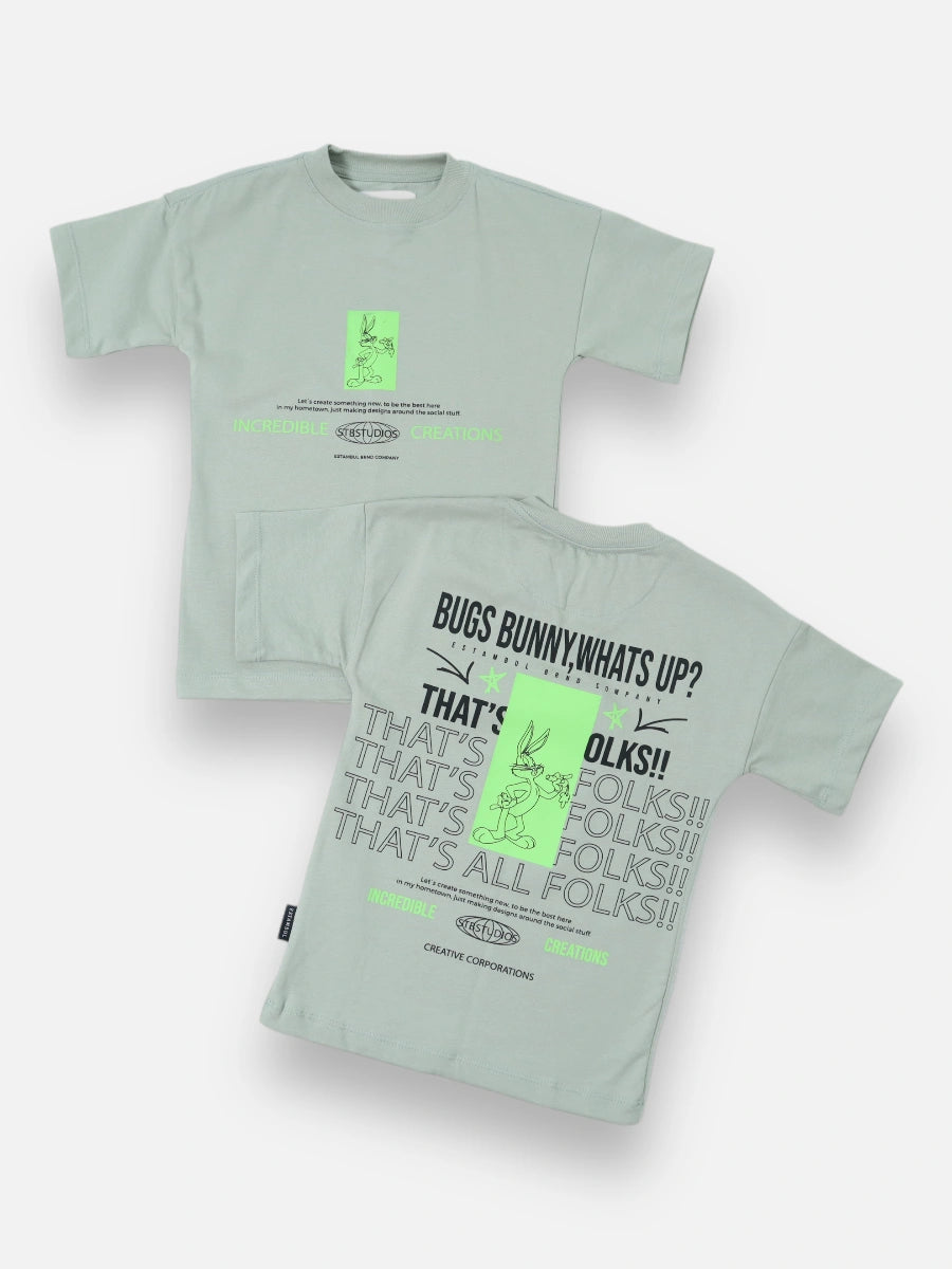 Camiseta R148 STB Oversize Verde