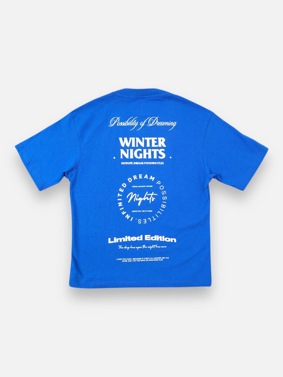 Camiseta R163 LDS Oversize Azul