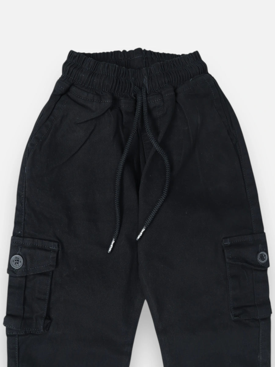 Pantalon Cargo R006 Negro