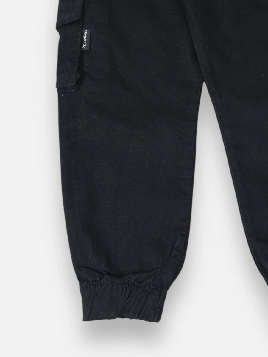 Pantalon Cargo R006 Negro