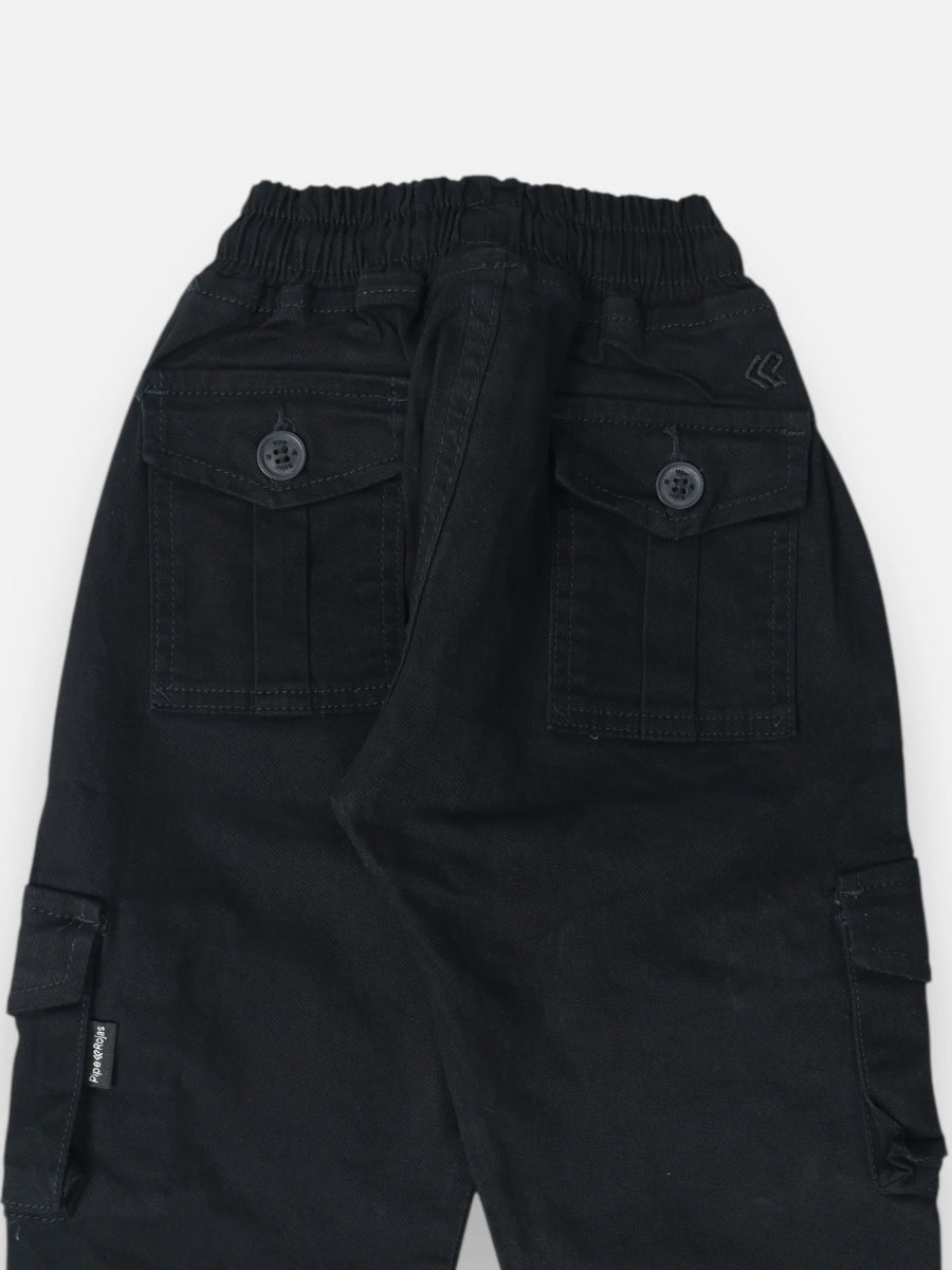 Pantalon Cargo R006 Negro