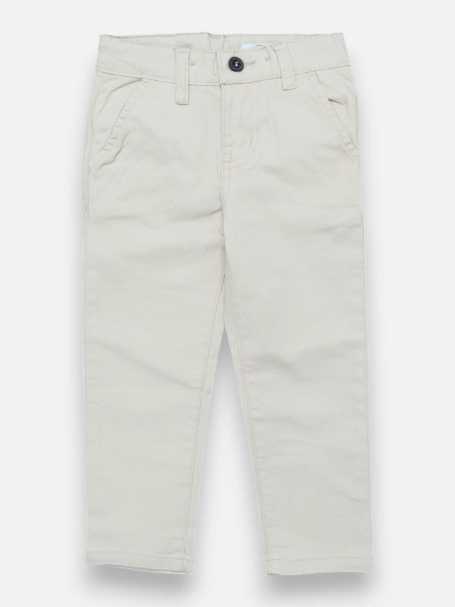 Pantalon en dril R012 Beige