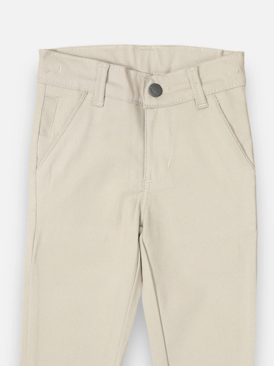 Pantalon en Dril R012 Beige