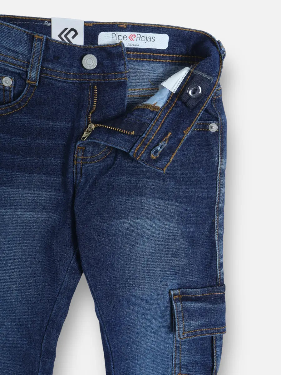 Jean R006 Camuflado Tono Medio