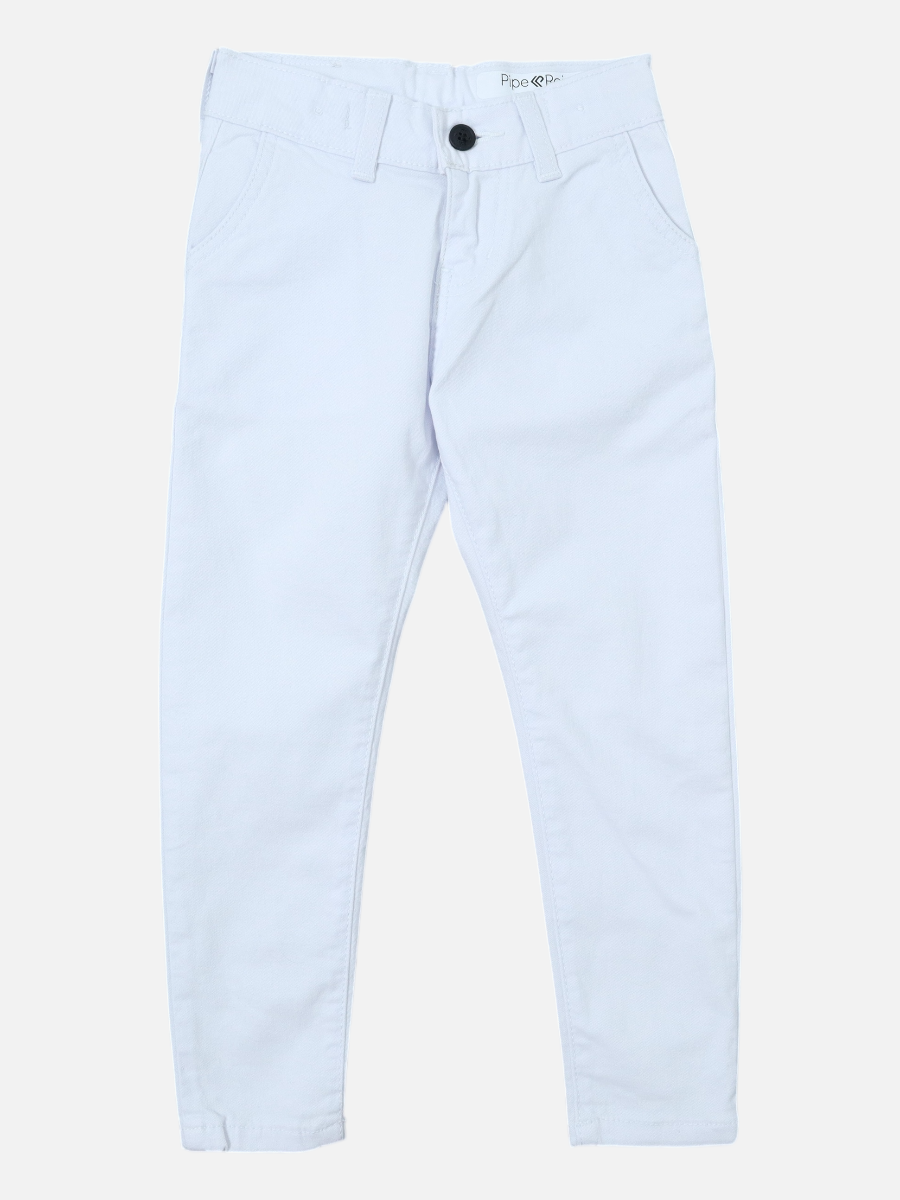 Pantalon en Dril R001 Blanco