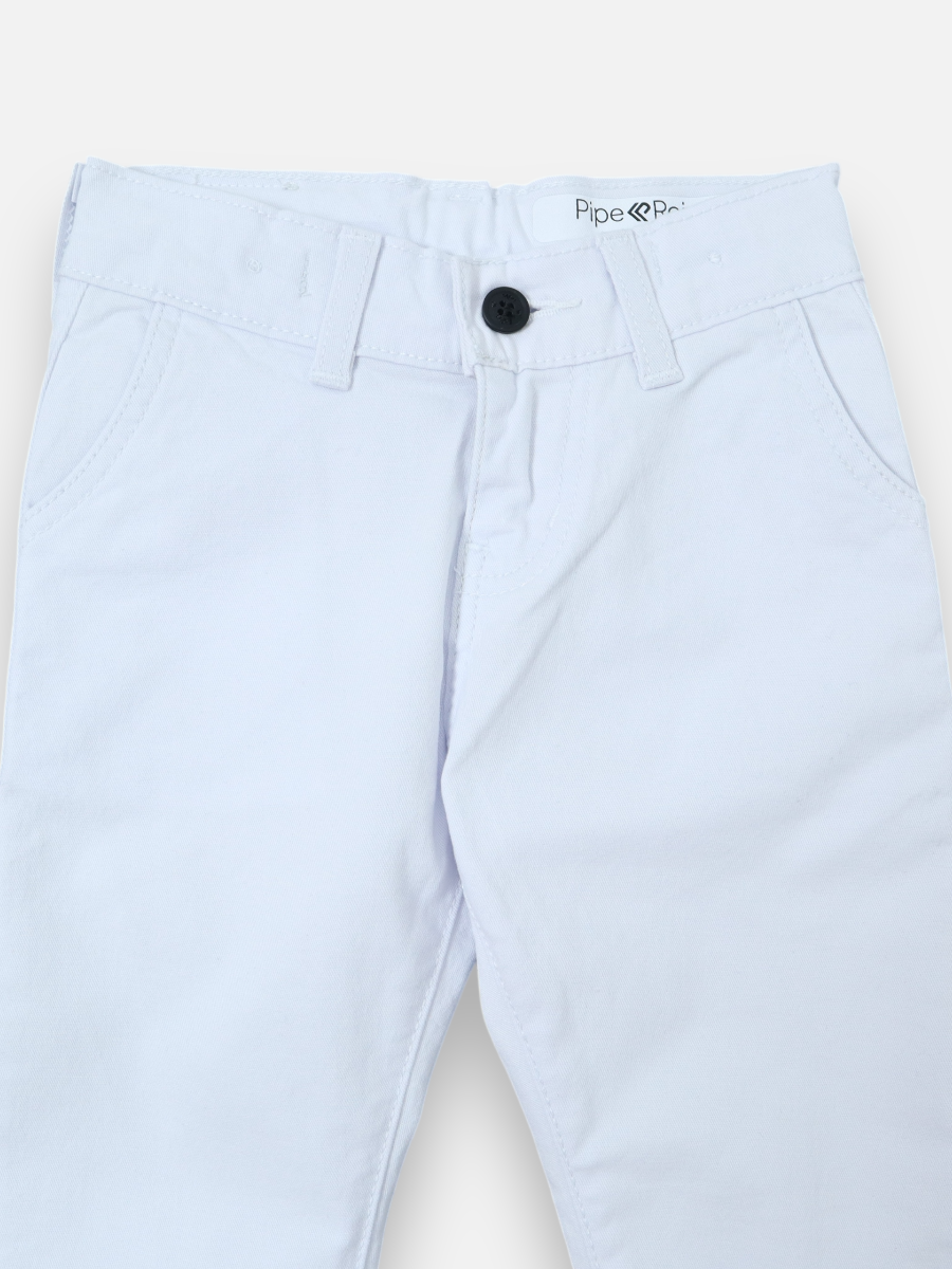 Pantalon en Dril R001 Blanco