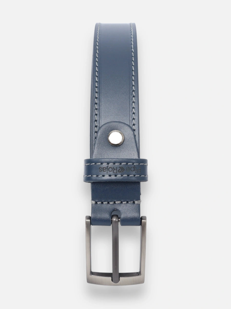 Cinturon R014 Cuero Azul