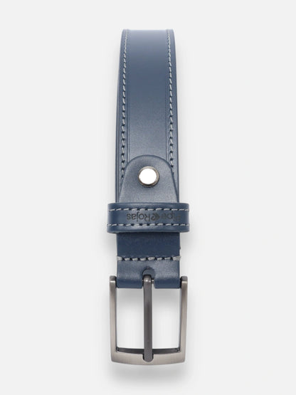 Cinturon R014 Cuero Azul