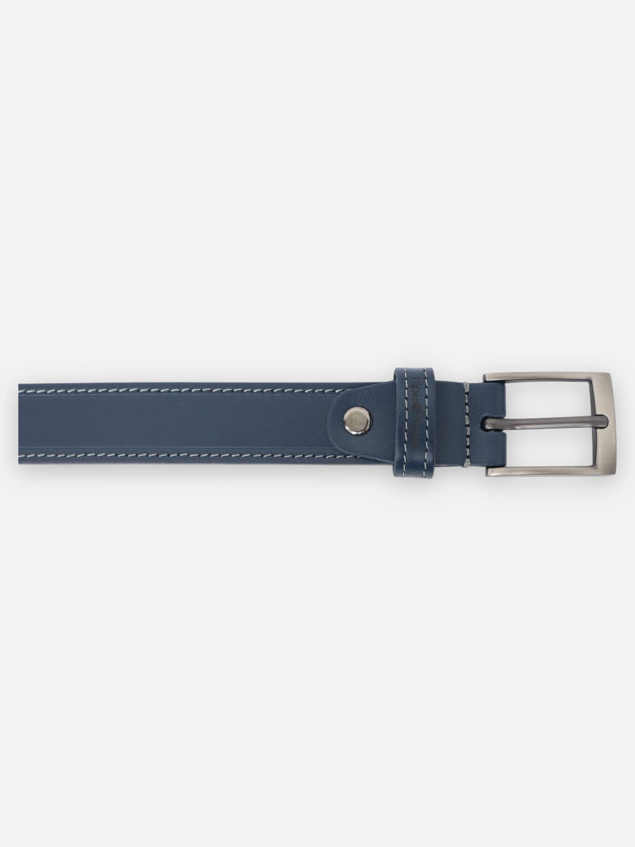 Cinturon R014 Cuero Azul