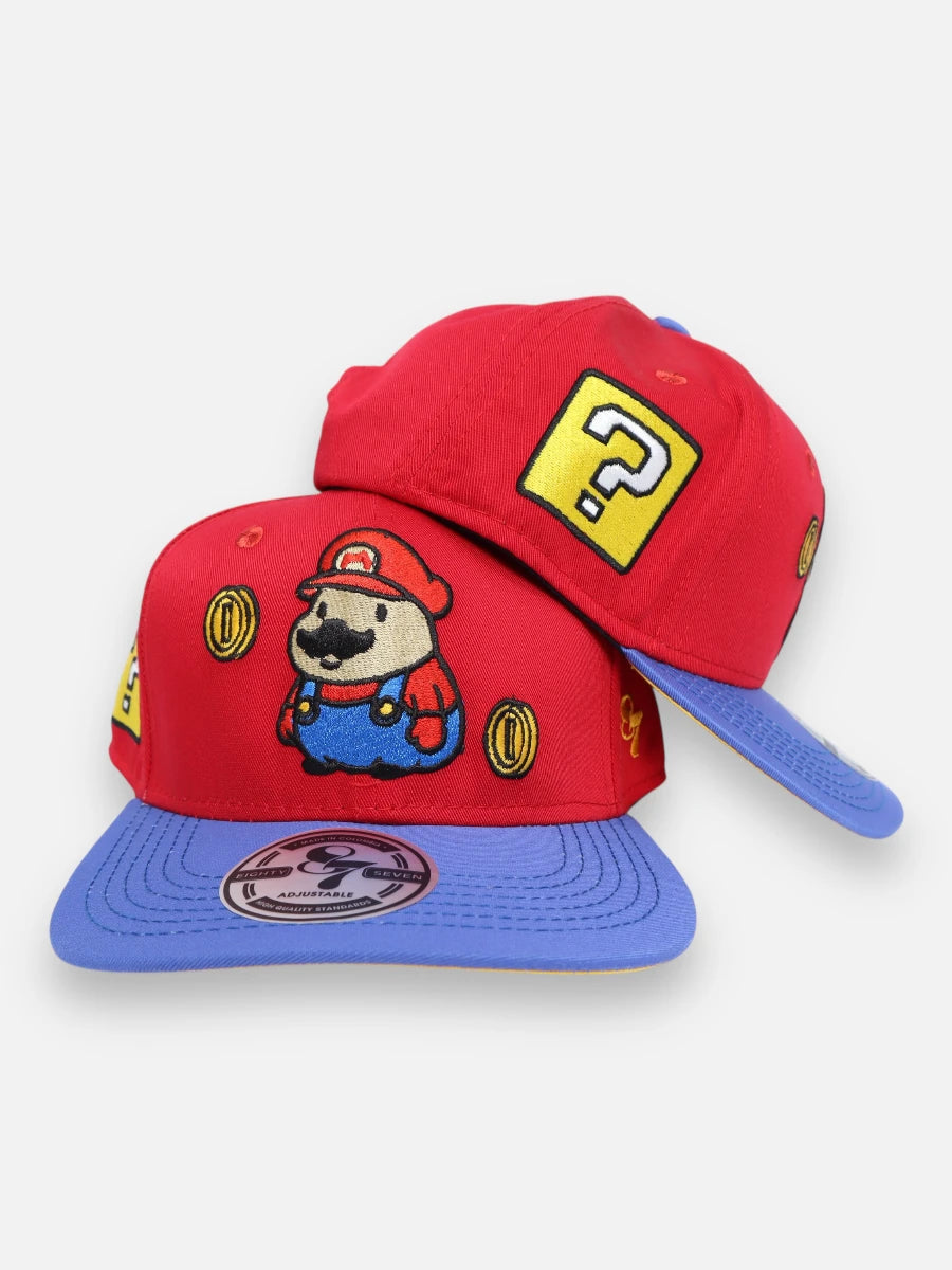 Gorra R142 Capy mario roja