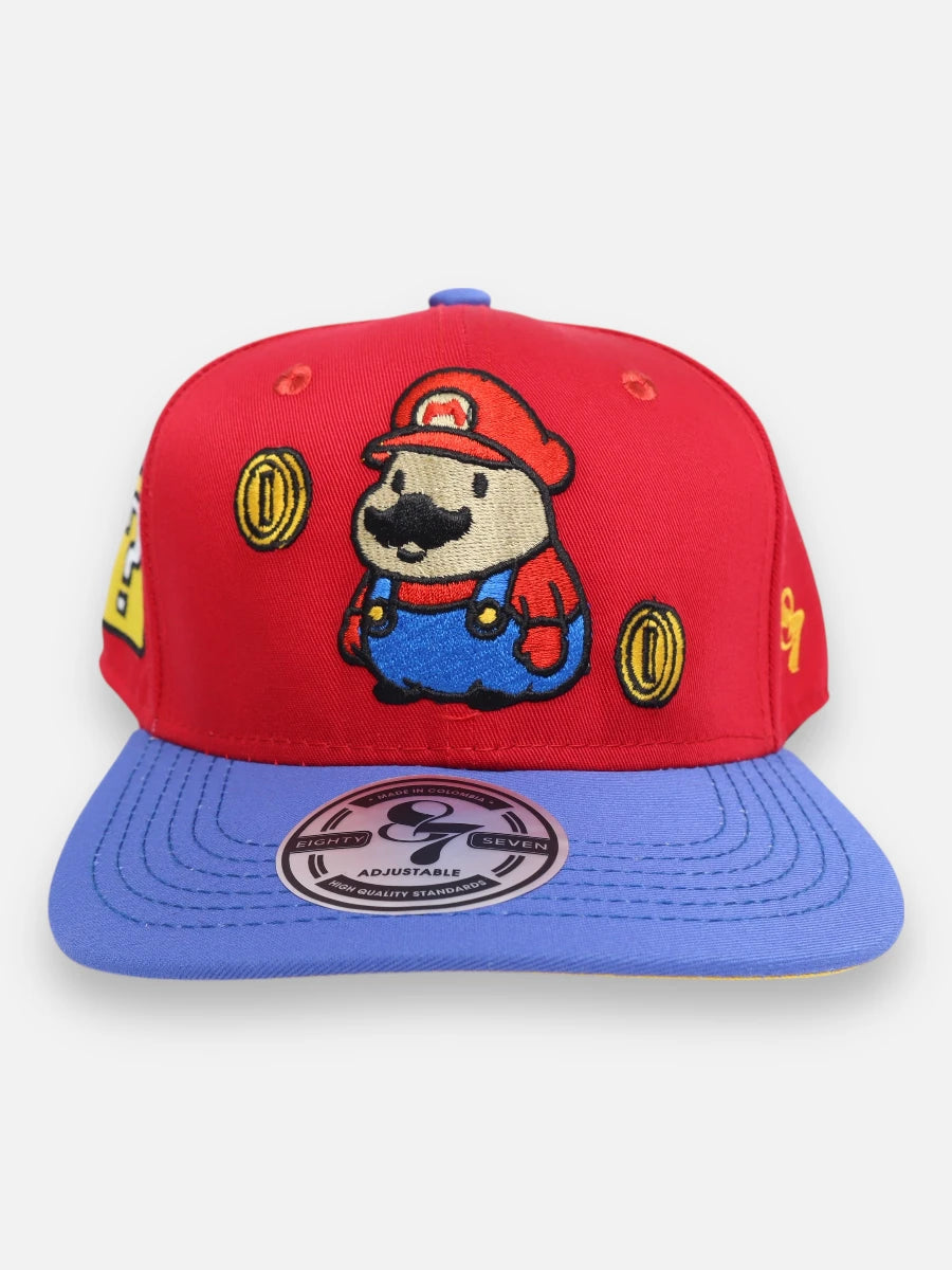 Gorra R142 Capy mario roja