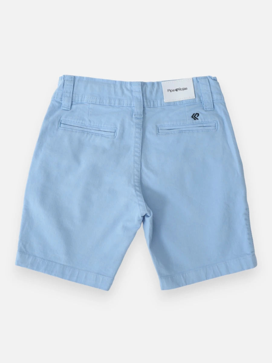 Bermuda en dril R006 Azul Bebe