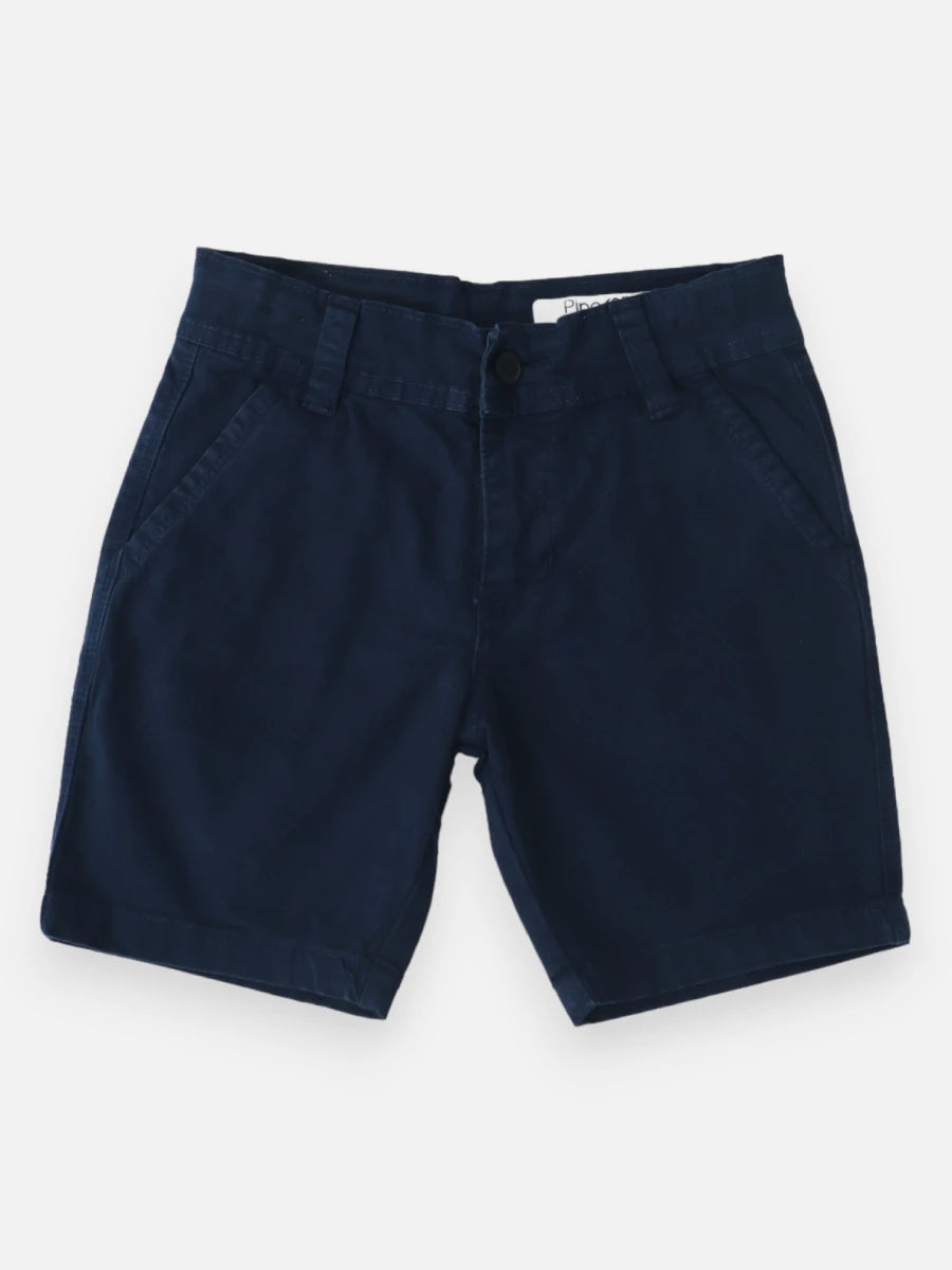 Bermuda en dril R008 Azul Oscuro