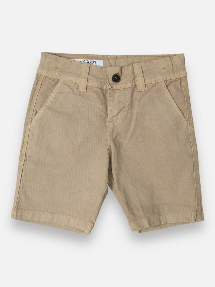 Bermuda en dril R010 Camel