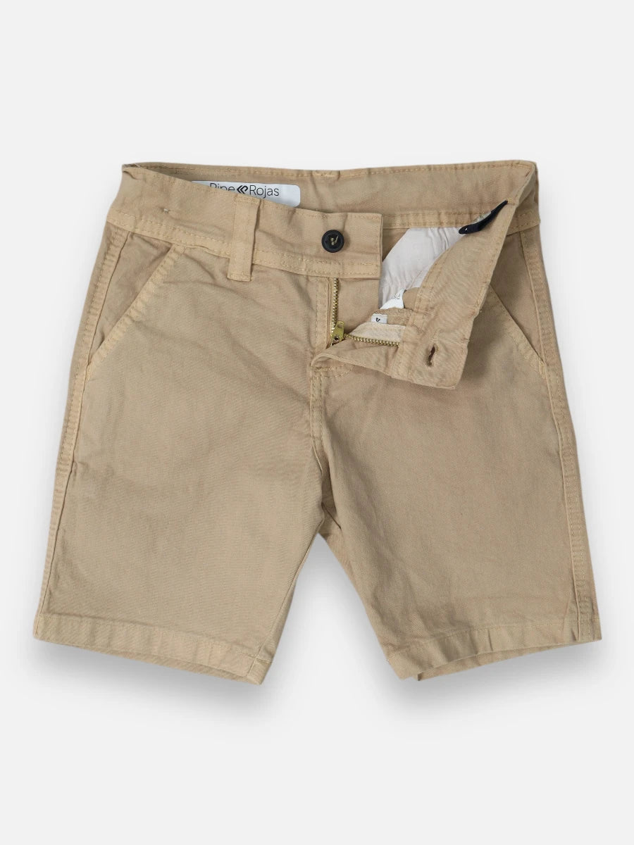 Bermuda en dril R010 Camel