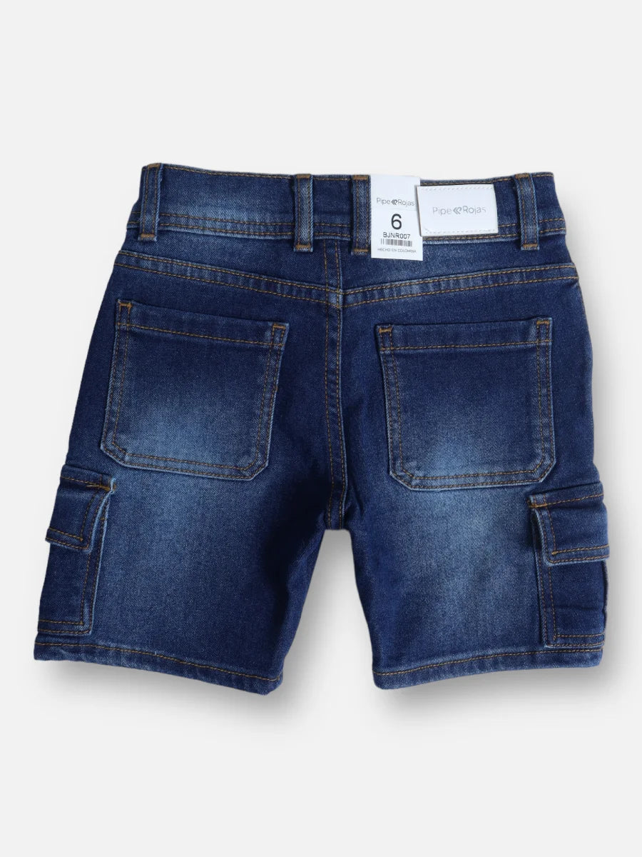 Bermuda en jean R007 Camuflada