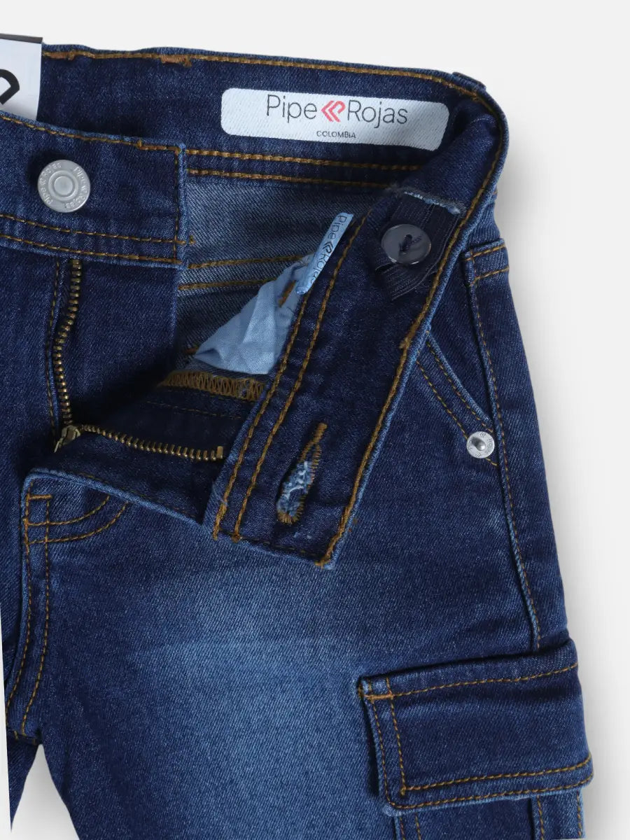 Bermuda en jean R007 Camuflada