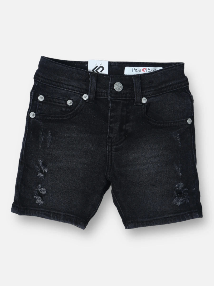 Bermuda en jean R008 Tono Gris oscuro