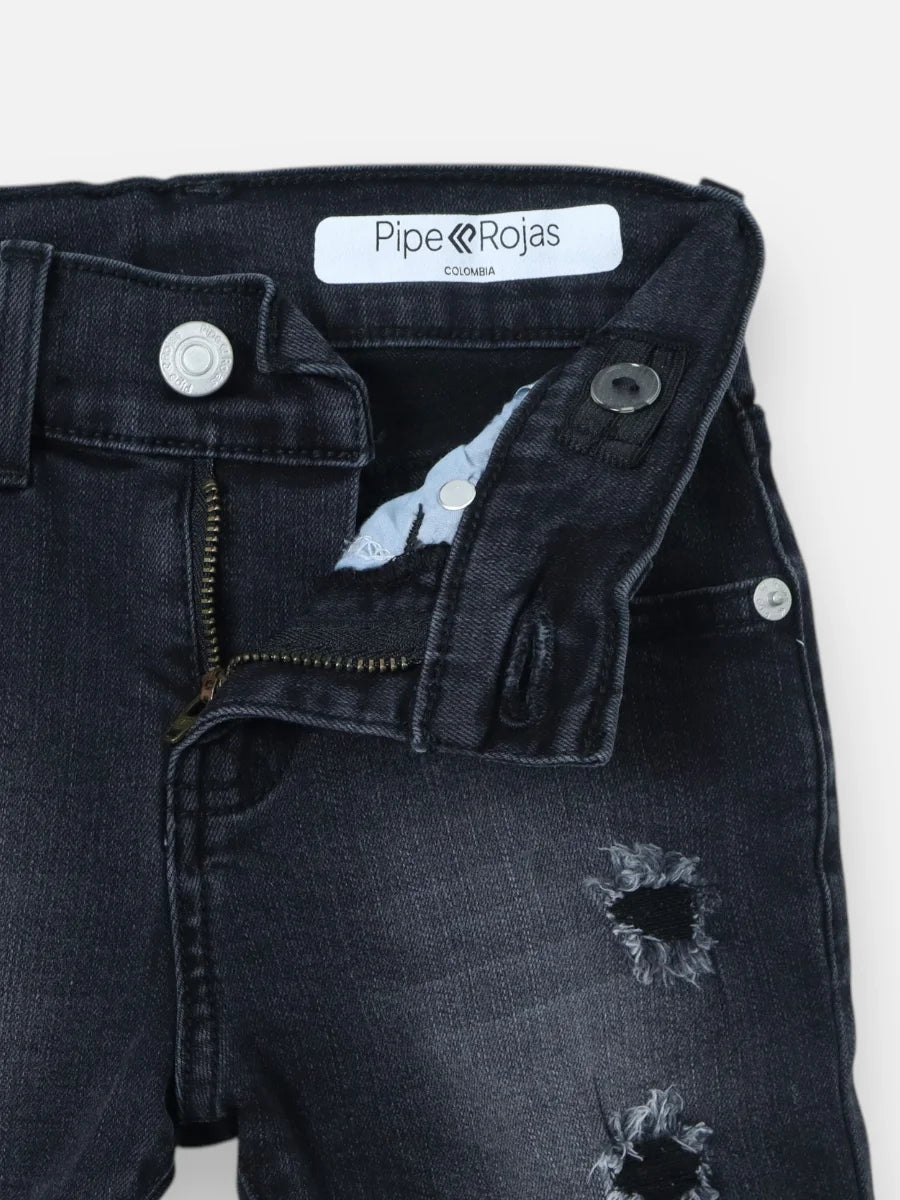 Bermuda en jean R017 Tono Oscuro