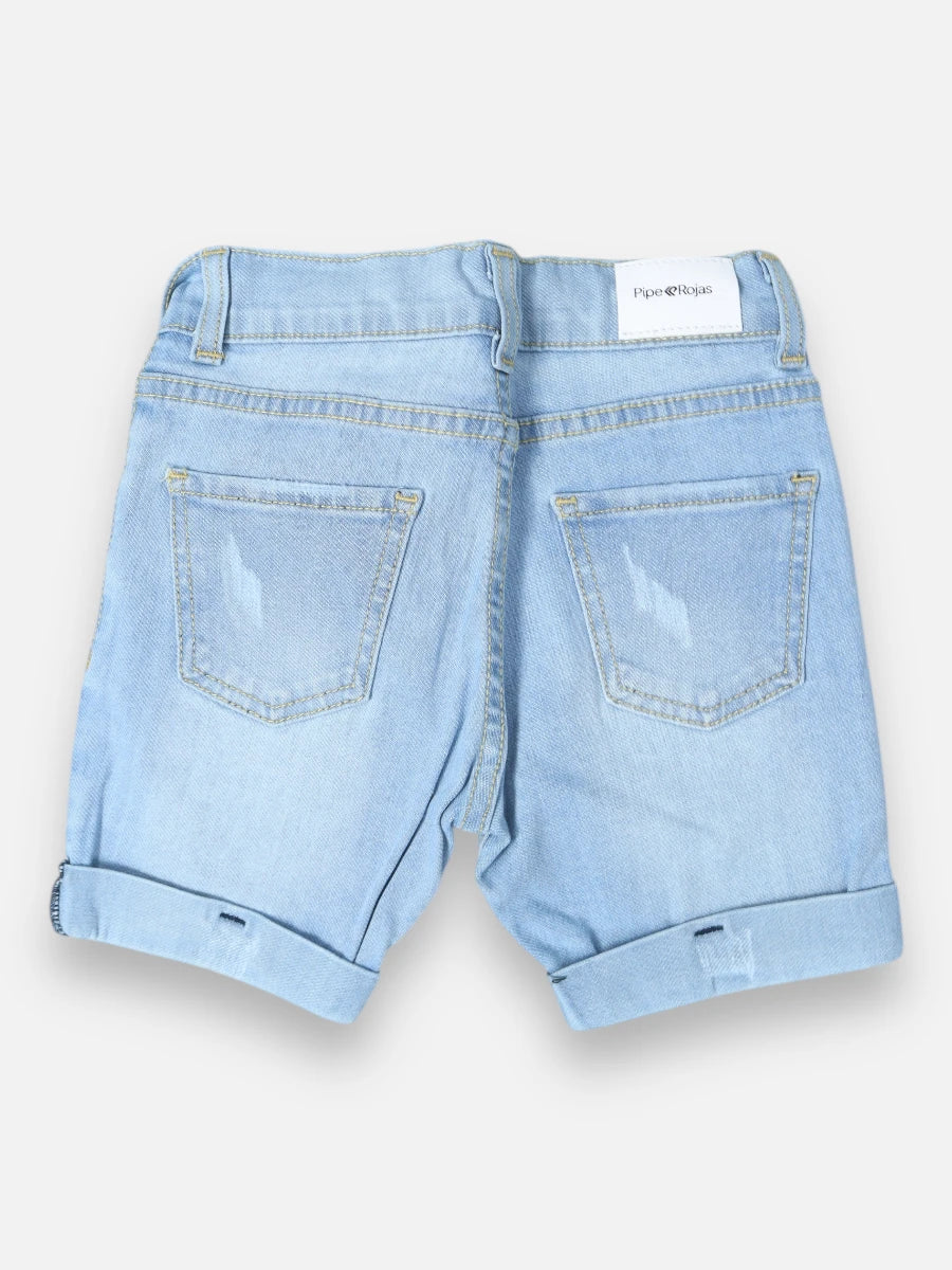 Bermuda en jean R020 Tono Claro