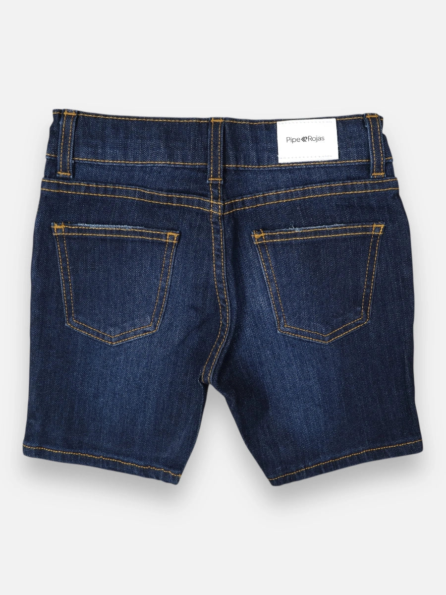 Bermuda en jean R026 Oscuro