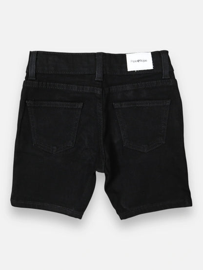 Bermuda en jean R027 Negro