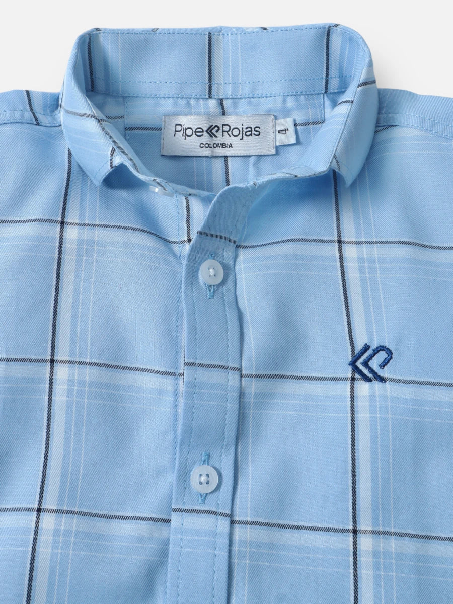 Camisa R004 M/C Cuadros