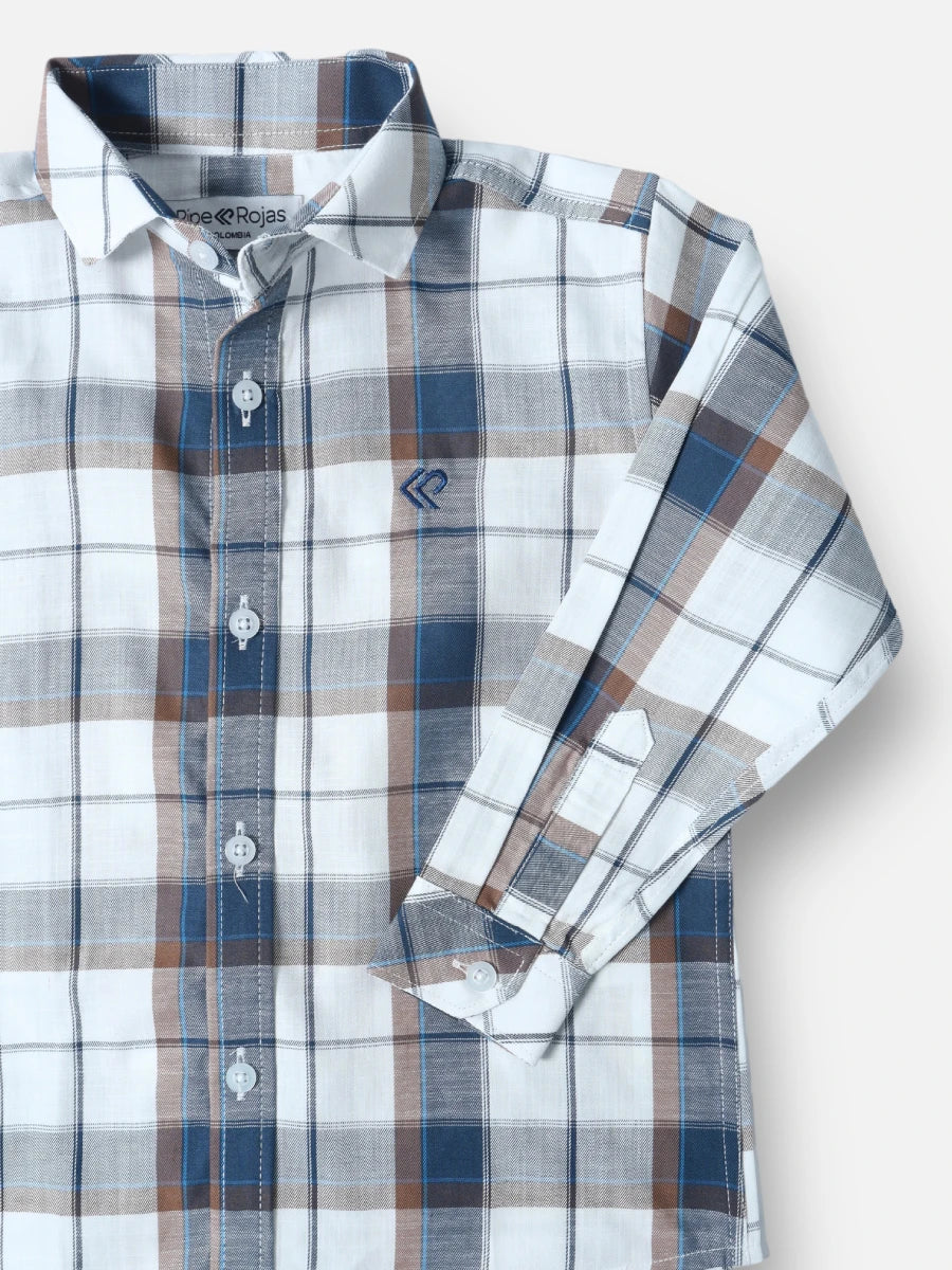 Camisa R005 M/L Cuadros