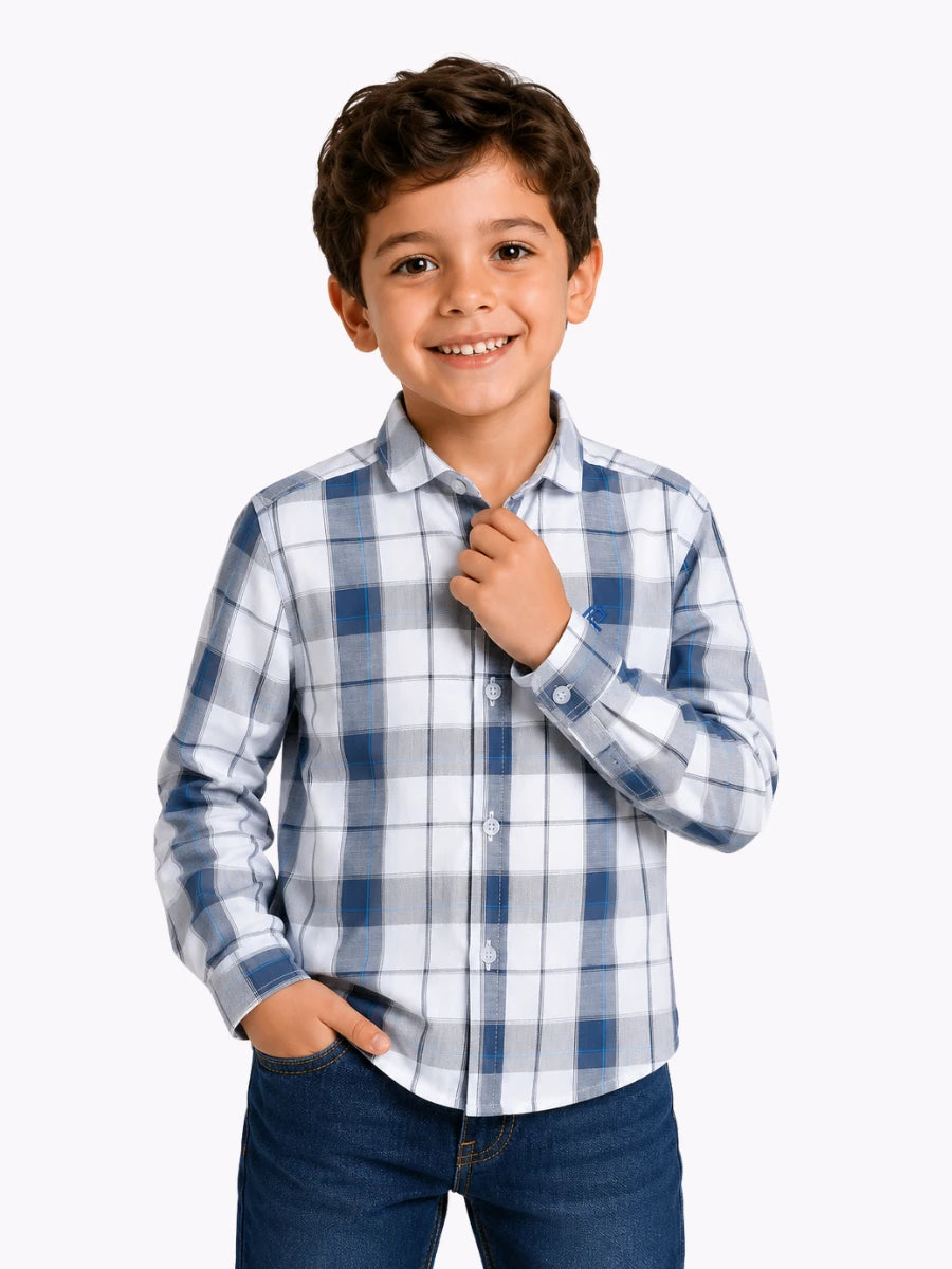 Camisa R007 M/L Cuadros