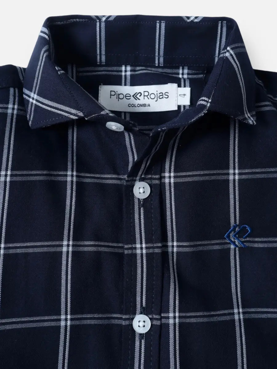 Camisa R008 M/C Cuadros