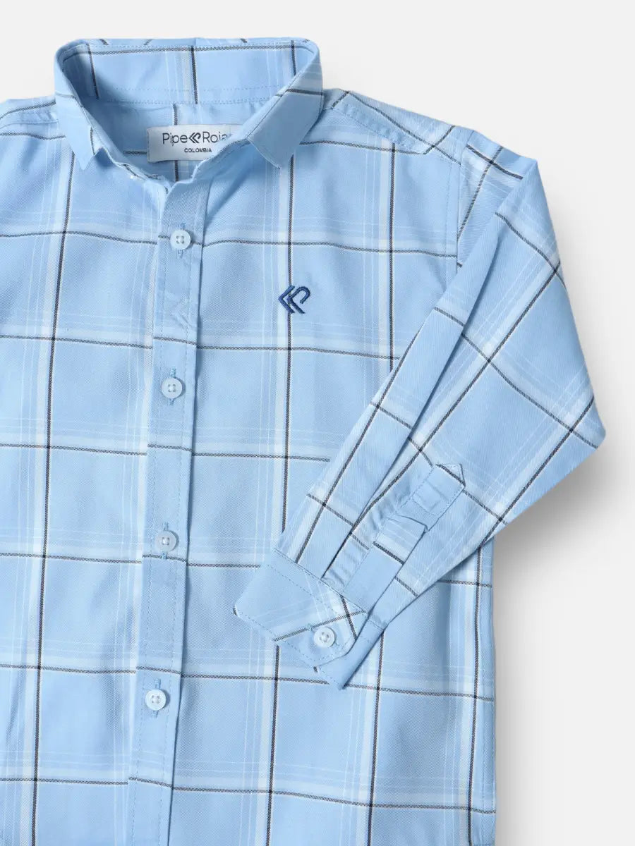 Camisa R013 M/L Cuadros