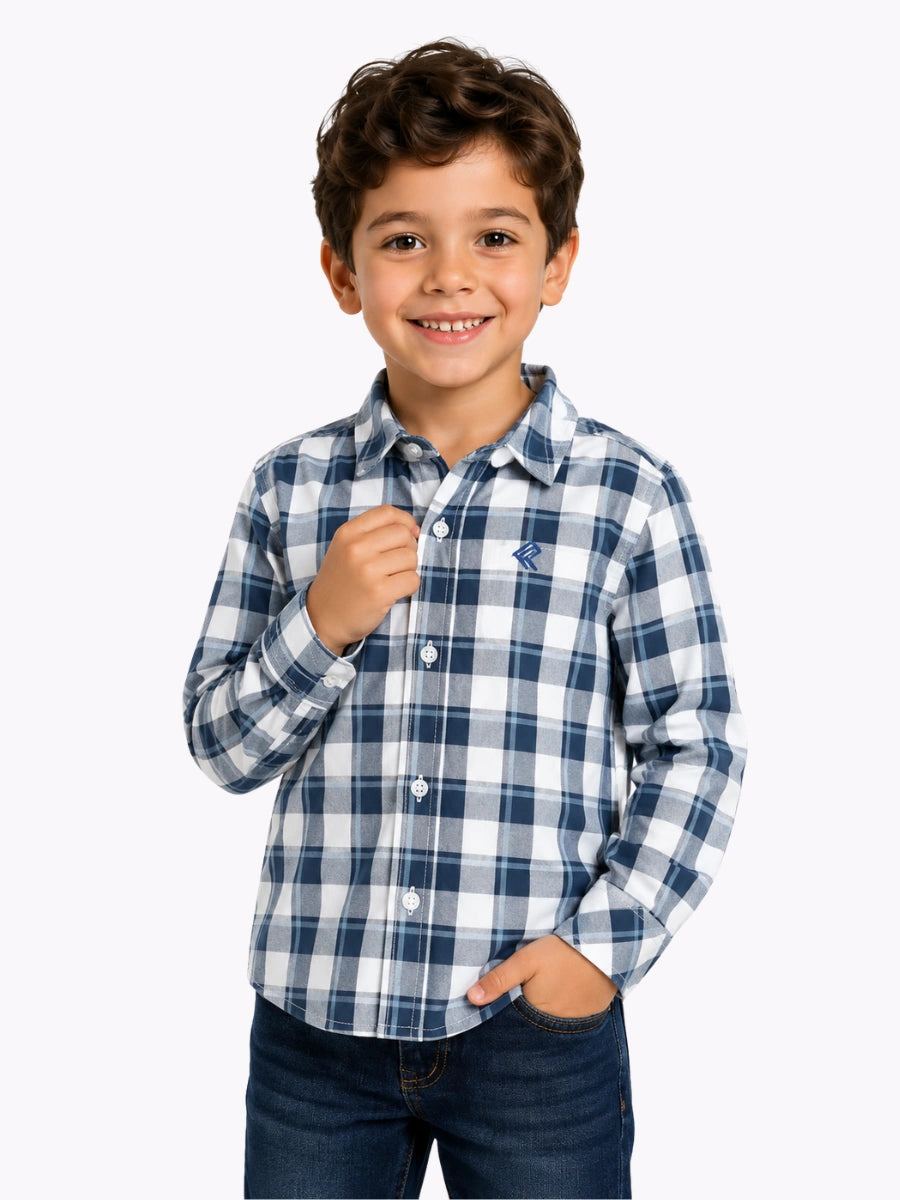 Camisa R014 M/L Cuadros