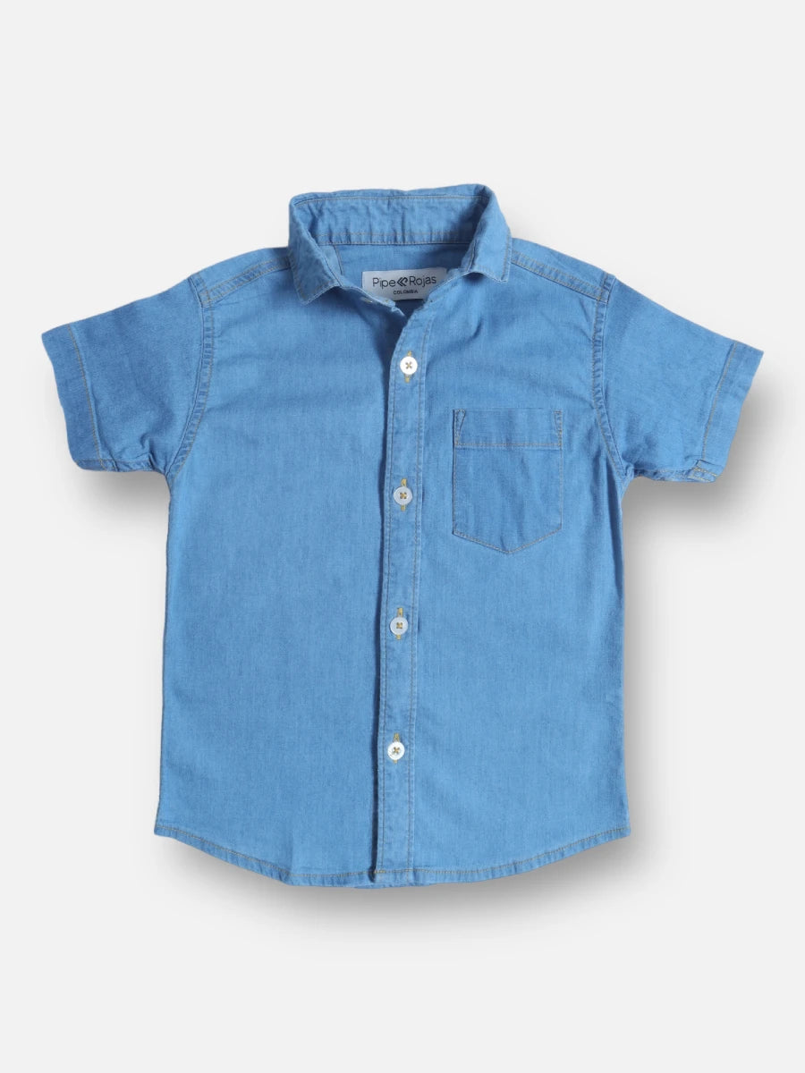 Camisa R015 Demin Clara