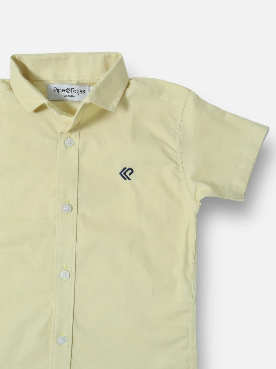 Camisa R018 M/C Amarillo