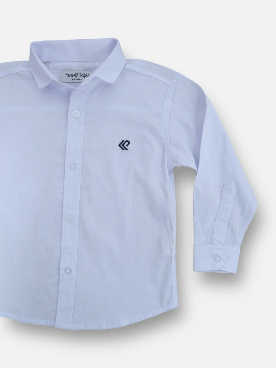 Camisa R022 M/L Blanca