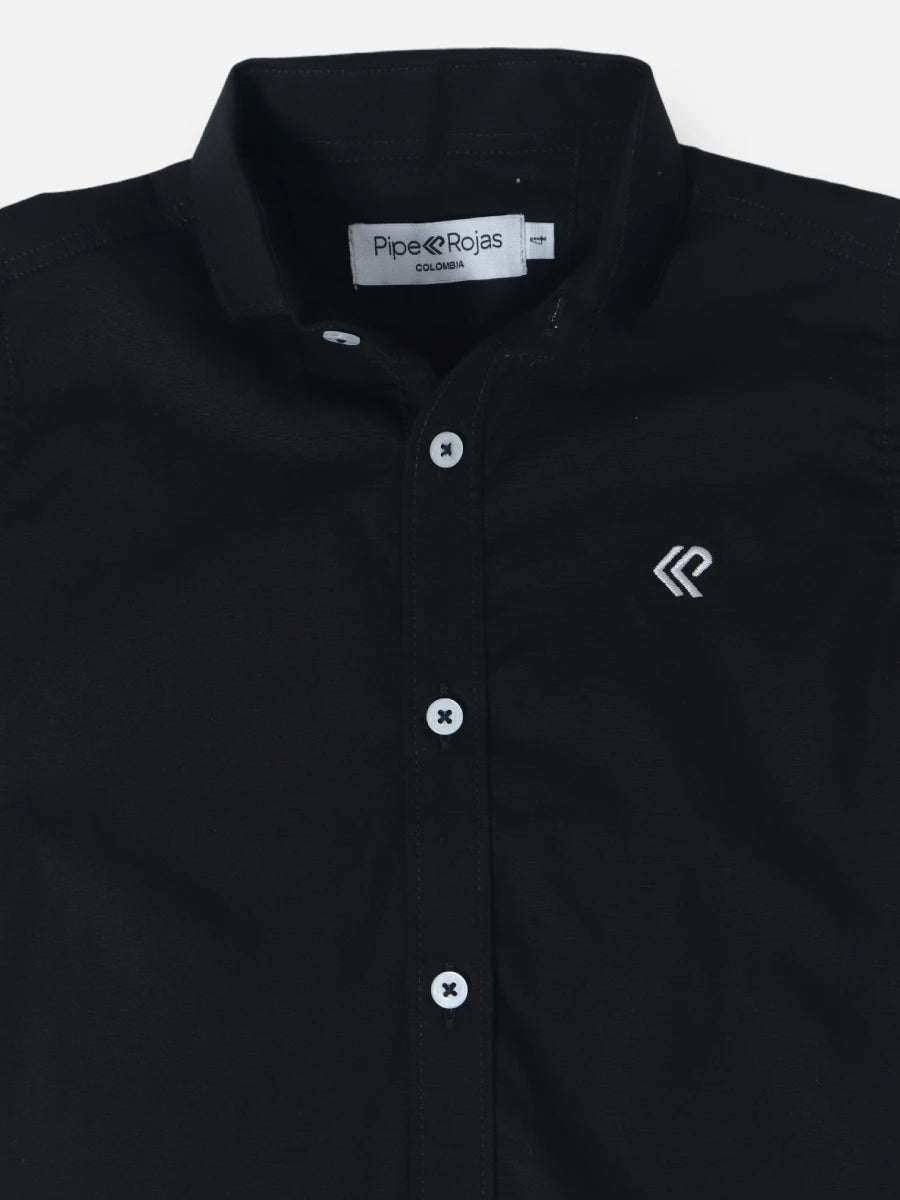 Camisa R026 M/C Negro