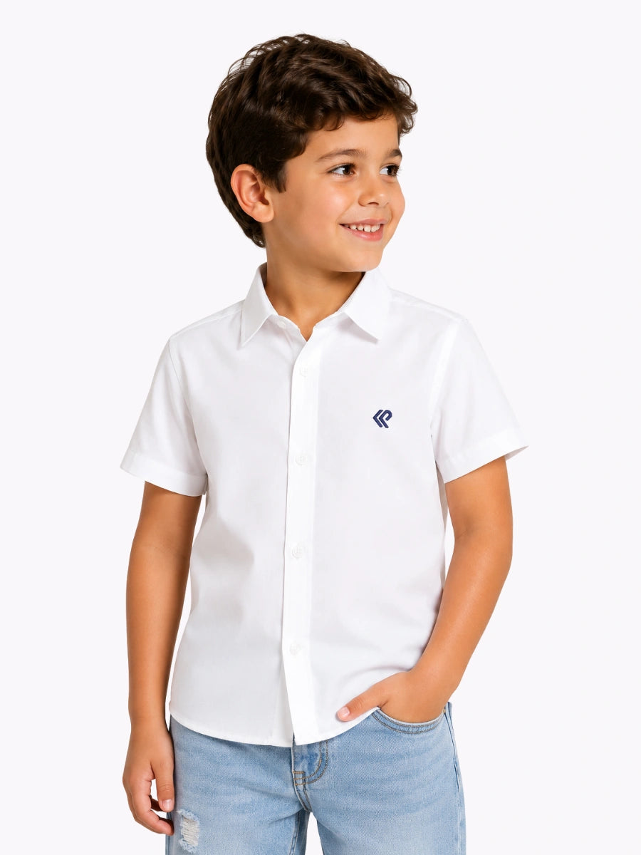 Camisa R027 M/C Blanco