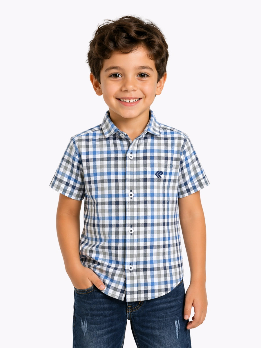 Camisa R037 M/C Cuadro