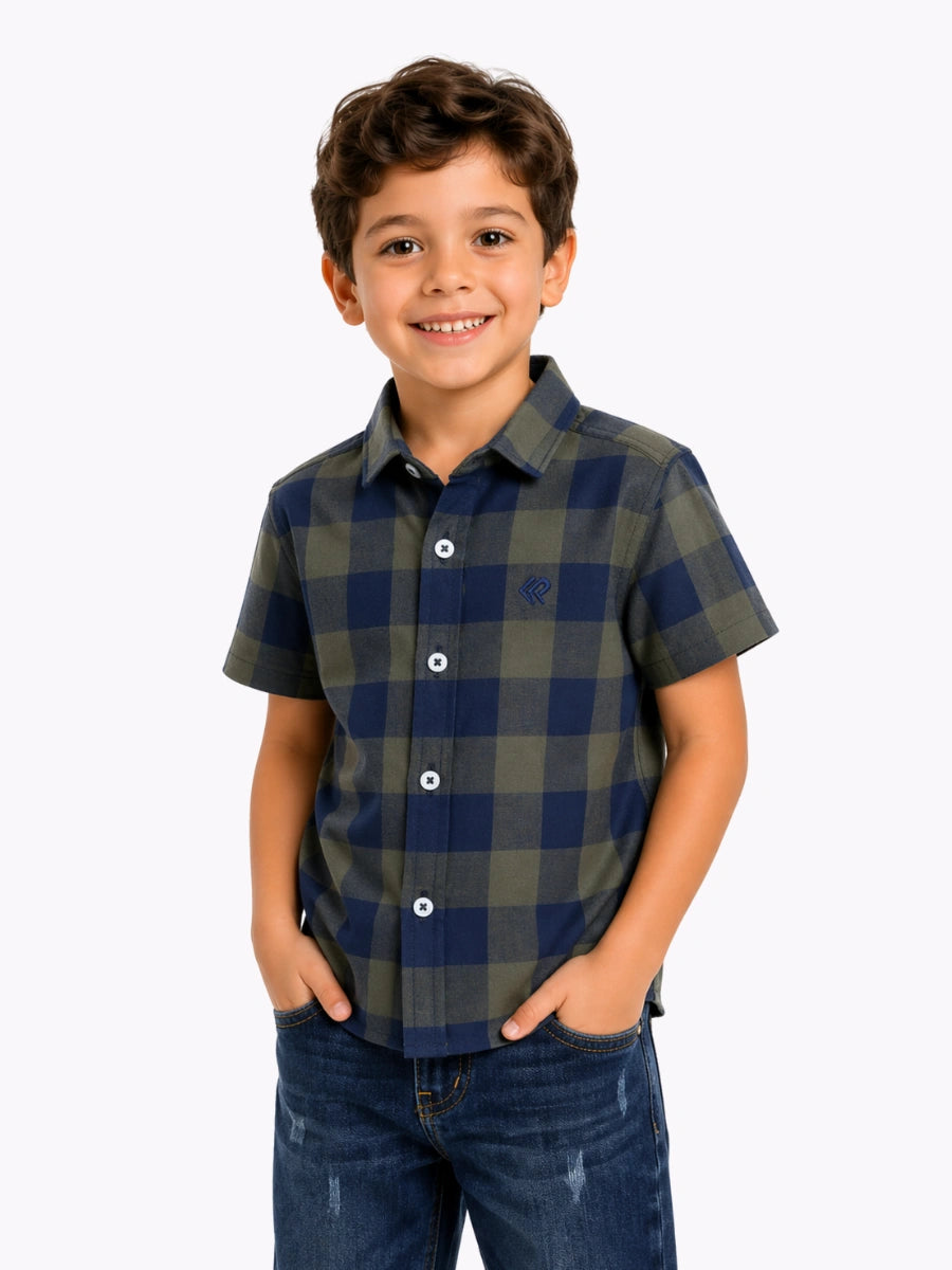 Camisa R038 M/C Cuadro