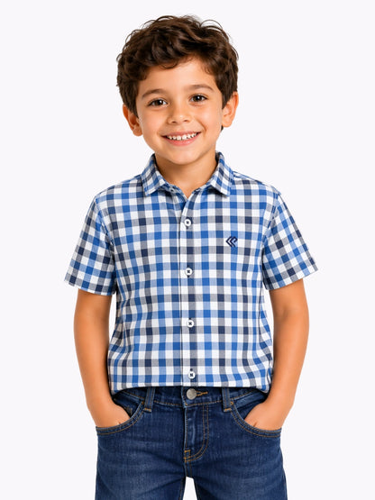 Camisa R044 M/C Cuadro