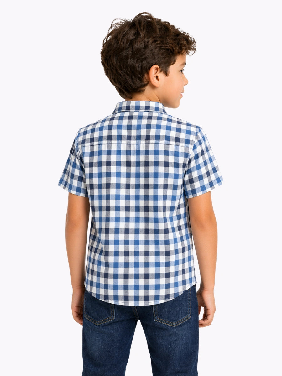 Camisa R044 M/C Cuadro