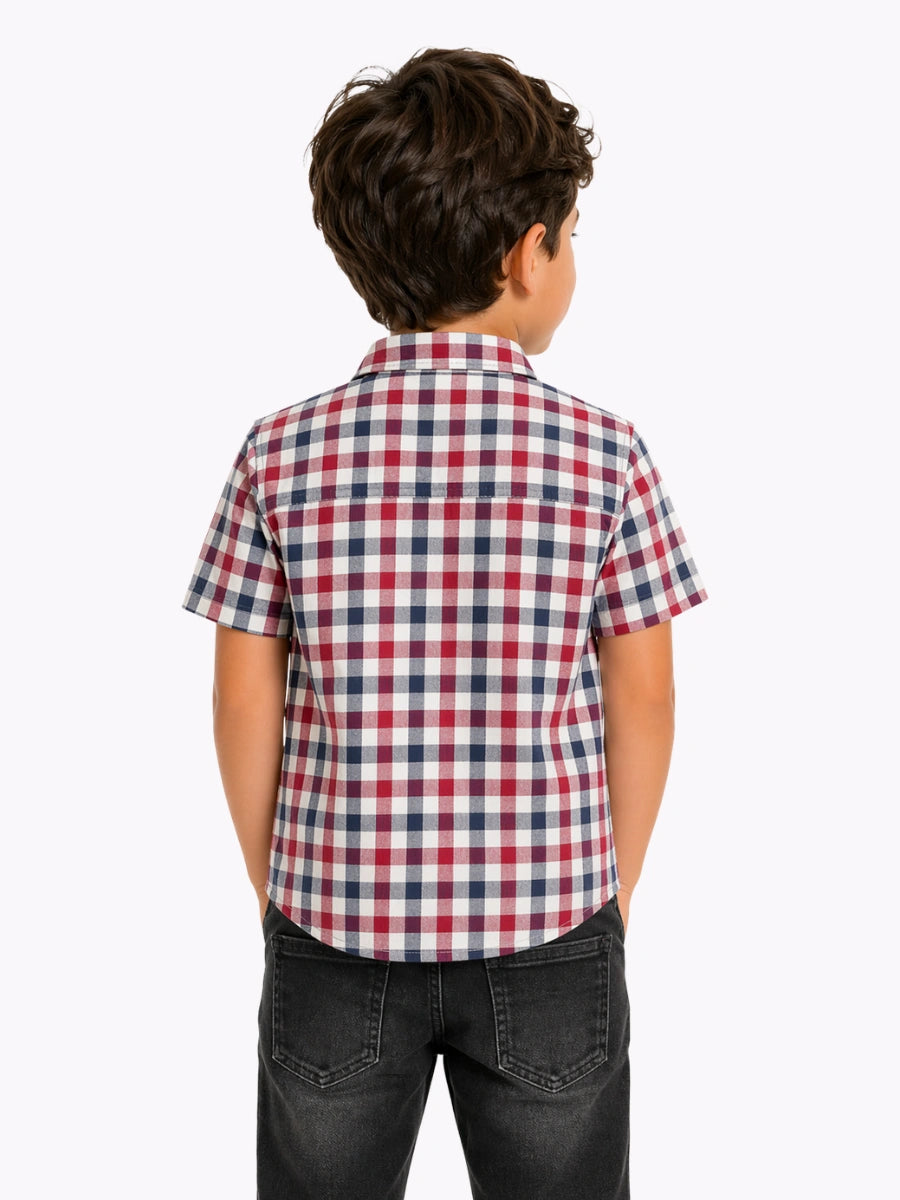 Camisa R045 M/C Cuadro