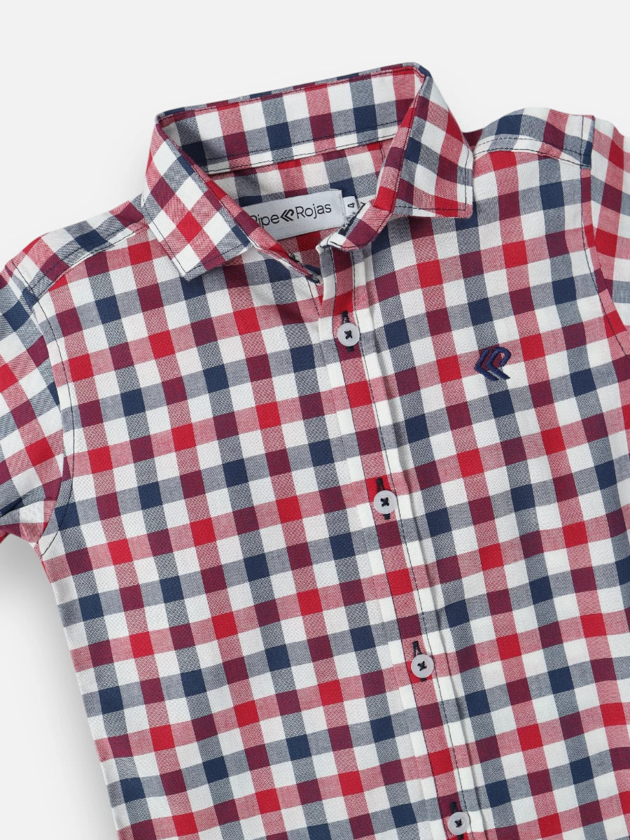 Camisa R045 M/C Cuadro