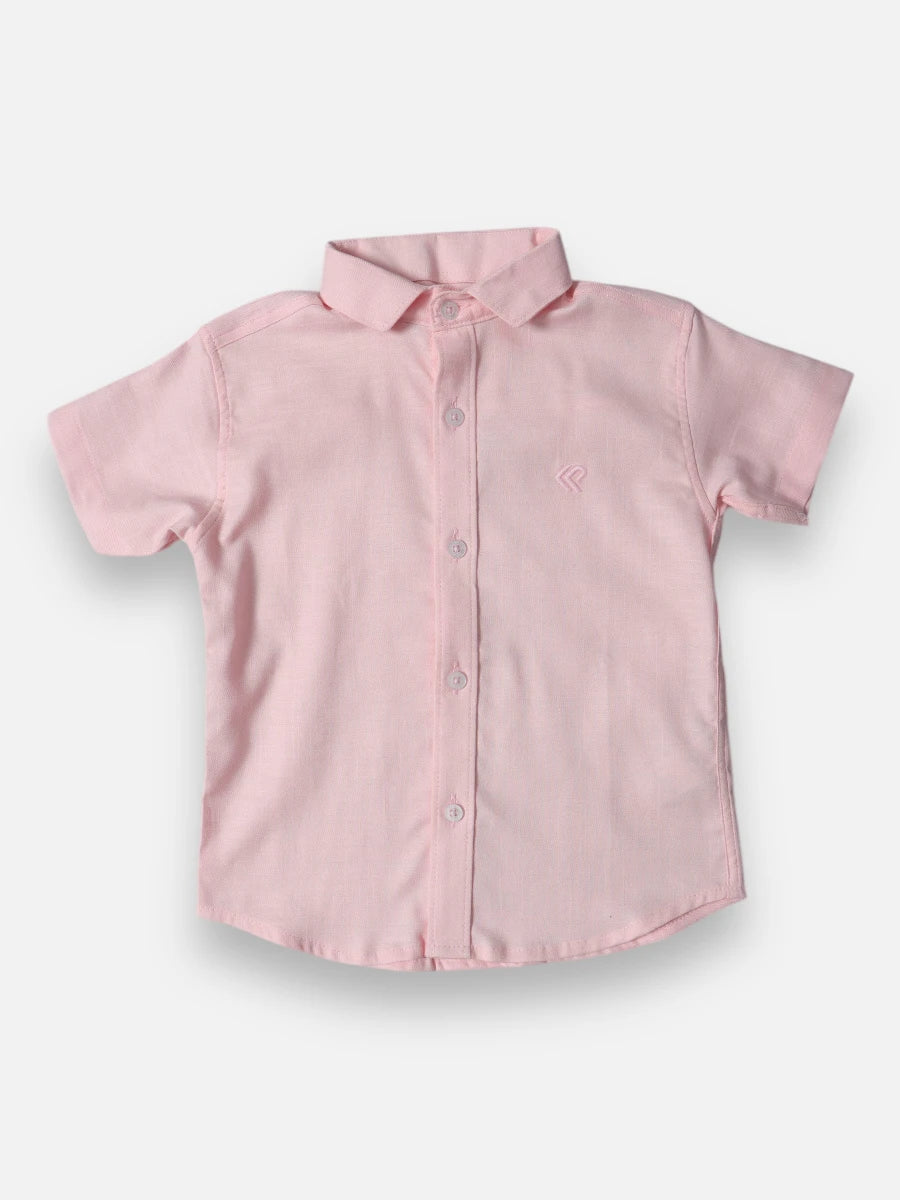 Camisa R052 M/C Lino Rosado