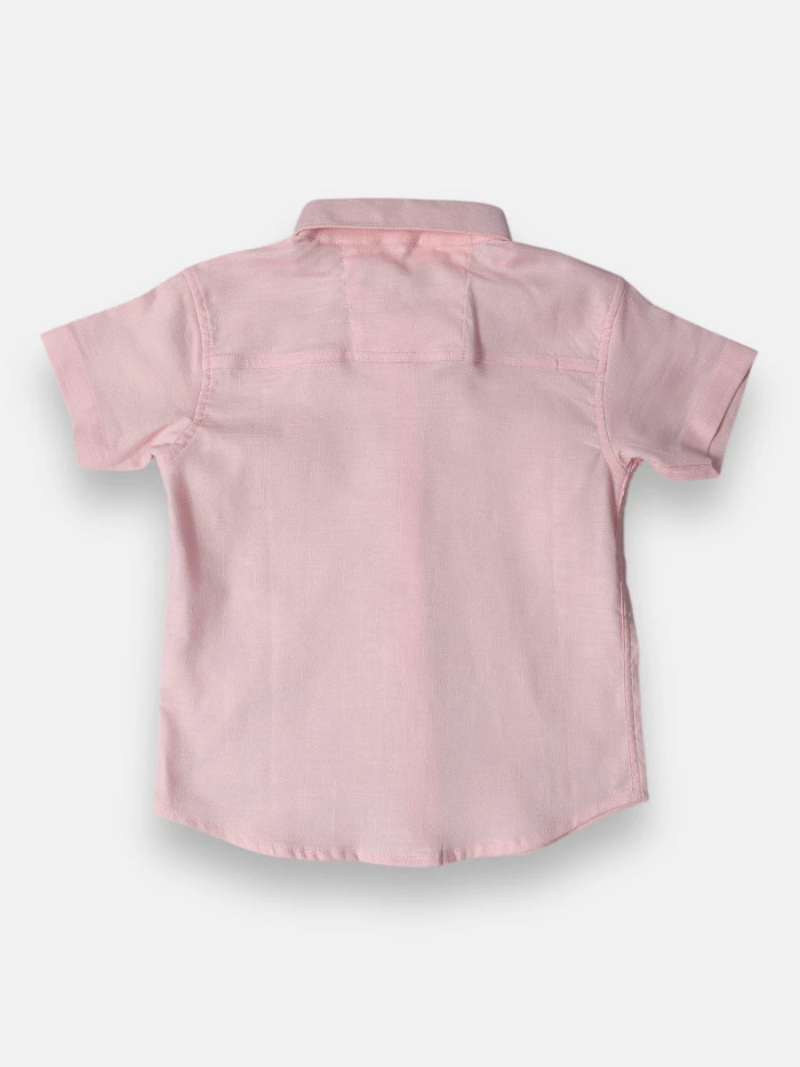 Camisa R052 M/C Lino Rosado