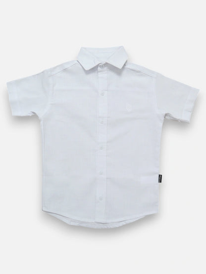 Camisa R053 M/C Lino Blanco