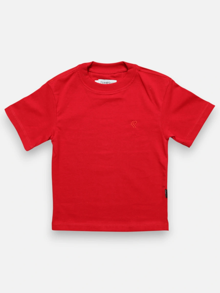 Camiseta basica R008 Rojo