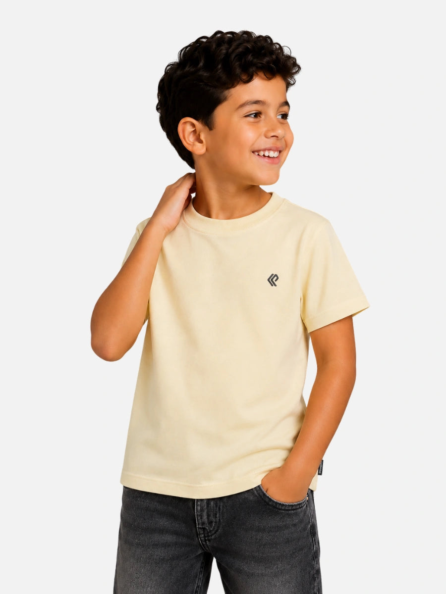 Camiseta basica R009 Amarillo