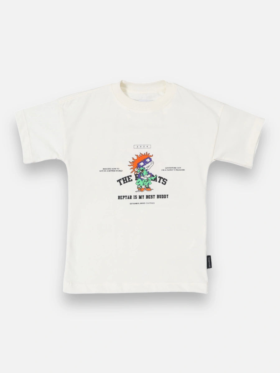 Camiseta R105 STB Oversize Beige