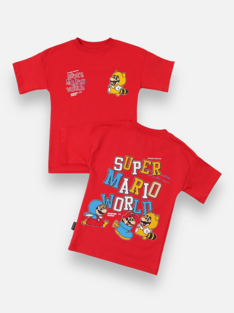 Camiseta R108 STB Oversize Rojo